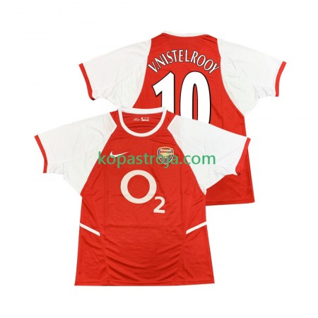 Billiga Fotbollströjor Arsenal Ruud van Nistelrooy 10 2003 Retro Hemma tröja 2002 Kortärmad